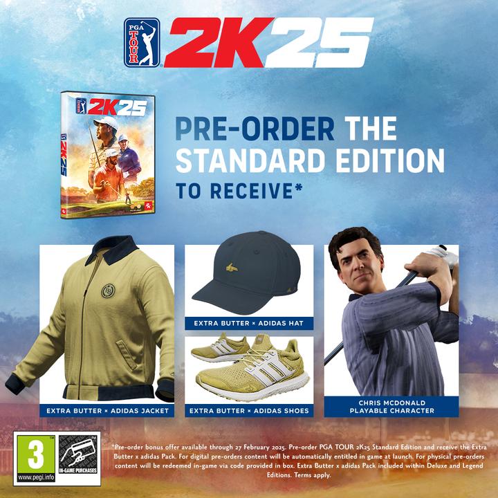 Image du produit THQ PGA Tour 2K25 (Xbox Series X, EN)