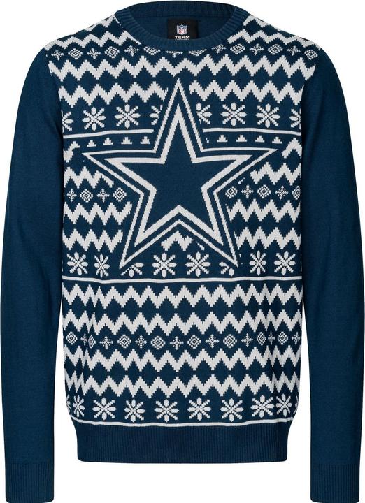 Foco NFL Winter Sweater XMAS Strick Pullover Dallas Cowboys - XXL (XXL)