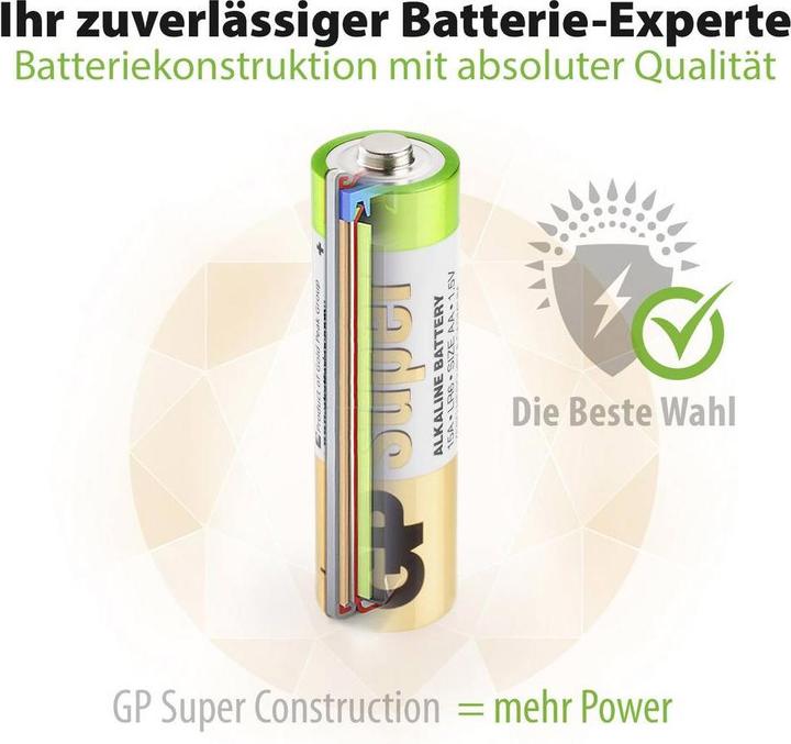 Image du produit GP Batteries Jeu de piles Micro, Mignon 44 (44 pcs, AA)