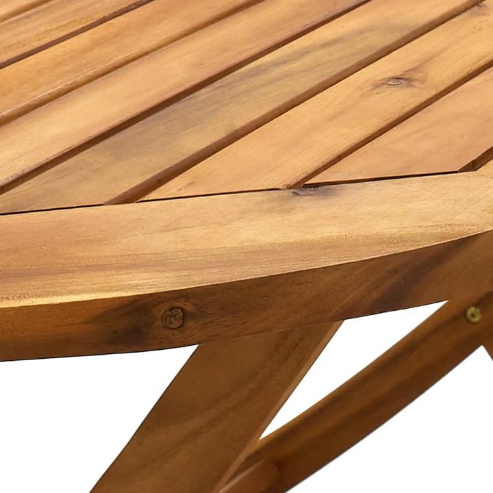 Produktbild VidaXL Gartenmöbel Essgruppe Gartengarnitur Sitzgruppe 7-tlg. Massivholz Akazie (160 cm)