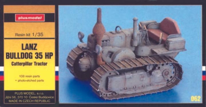 Actual product image Plus Model Lanz Buldog 35 HP with chains