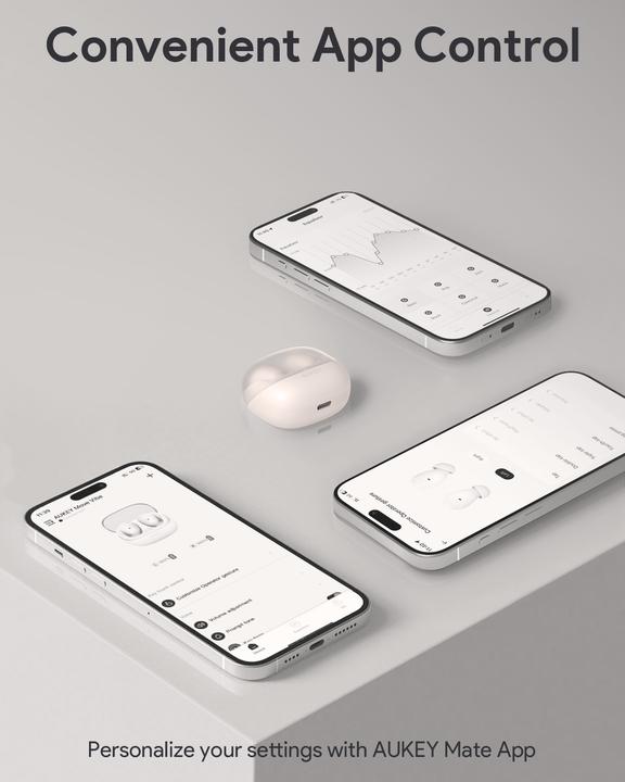 Image du produit Aukey MOVE VIBE - Écouteurs (pas de réduction du bruit, 25 h, Sans fil)
