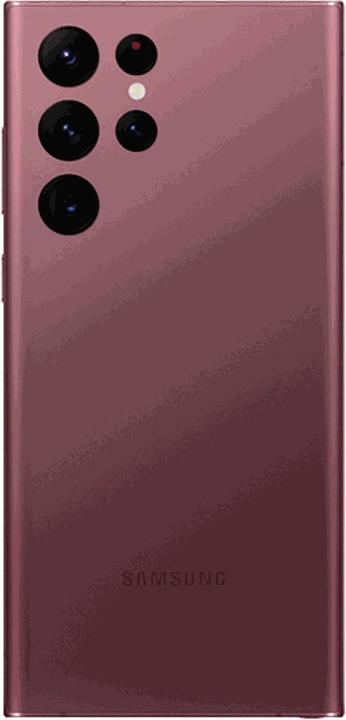 Produktbild Samsung Galaxy S22 Ultra EU (128 GB, Burgundy, 6.80", Dual SIM, 108 Mpx, 5G)