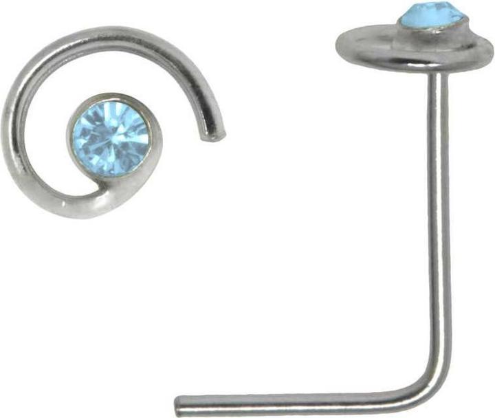 Immagine prodotto Bijouteria Piercing per naso (Vetro (di orologio), Argento 925)
