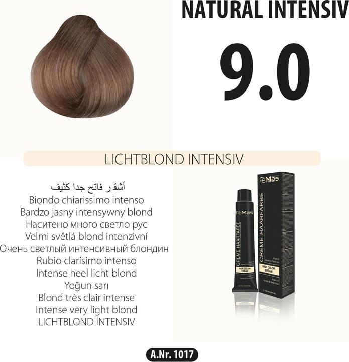 Produktbild FemMas (10) Haarfarbe Lichtblond 100ml (Lichtblond)