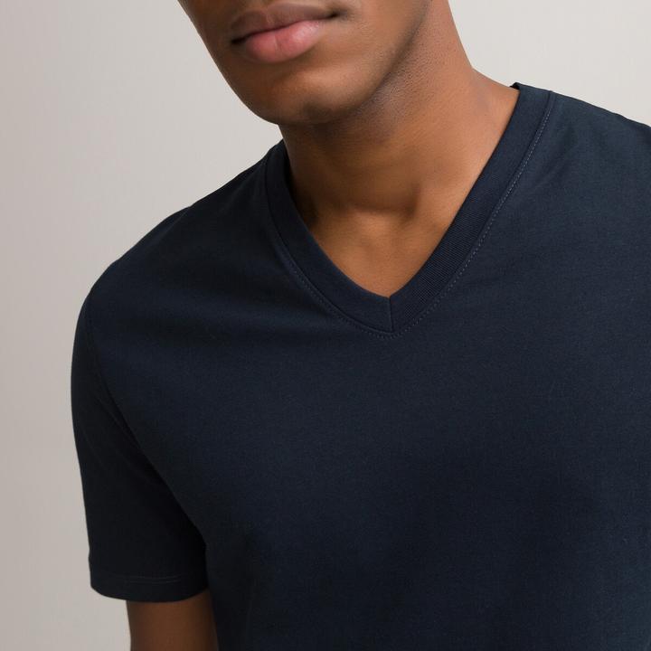 Immagine prodotto La Redoute Collections T-Shirt mit V-Ausschnitt (M)