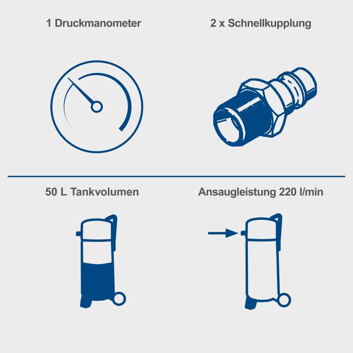 Produktbild Scheppach HC51V (10 Bar, 50 l)