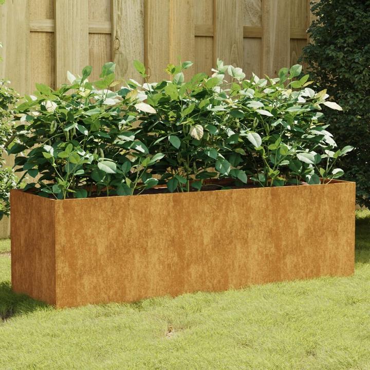 Produktbild VidaXL Hochbeet 120x40x40 cm Cortenstahl, Farbe: Rostig, Material