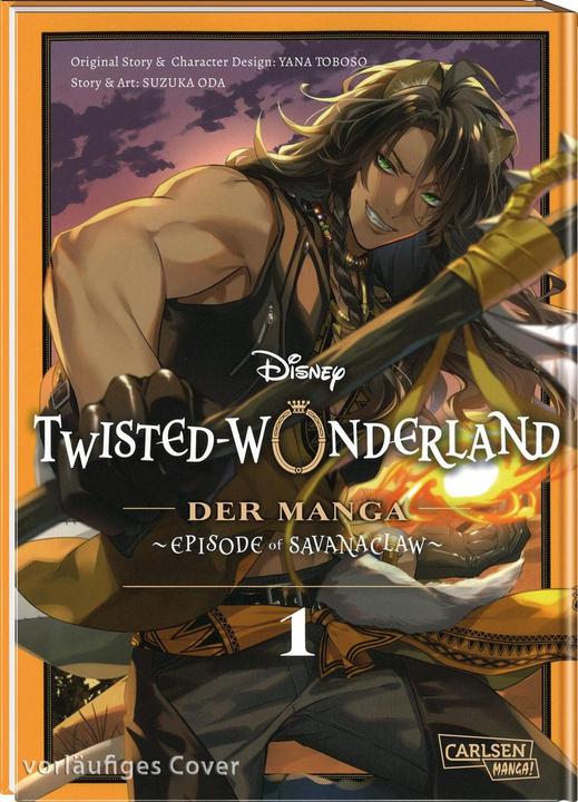 Actual product image Twisted Wonderland: Savanaclaw 1: Twisted Wonderland: Der Manga - Episode of Savanaclaw (German, Yana Toboso, Dorothea Everywhere, Suzuka Oda, 2024)
