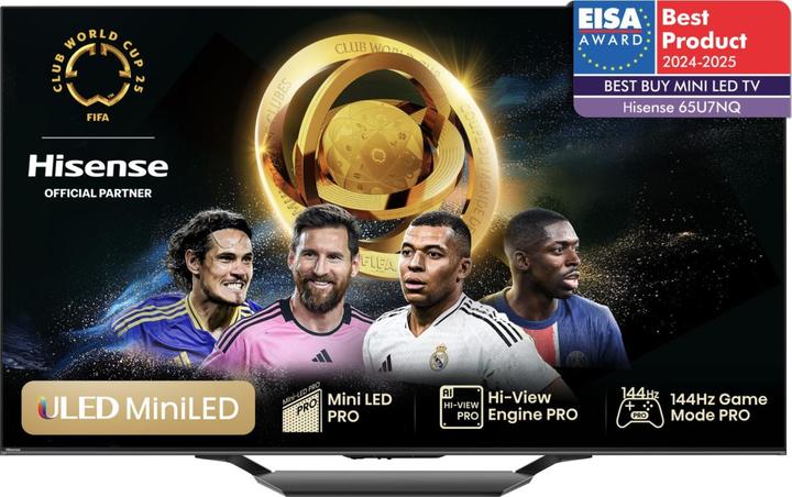 Immagine prodotto Hisense TV 65U7NQ (65", U7K, LED, 4K, 2024)