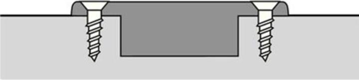 Produktbild Hettich INTERMAT 9935 TH 52 Dicktürscharnier einliegend, ÖW 95°