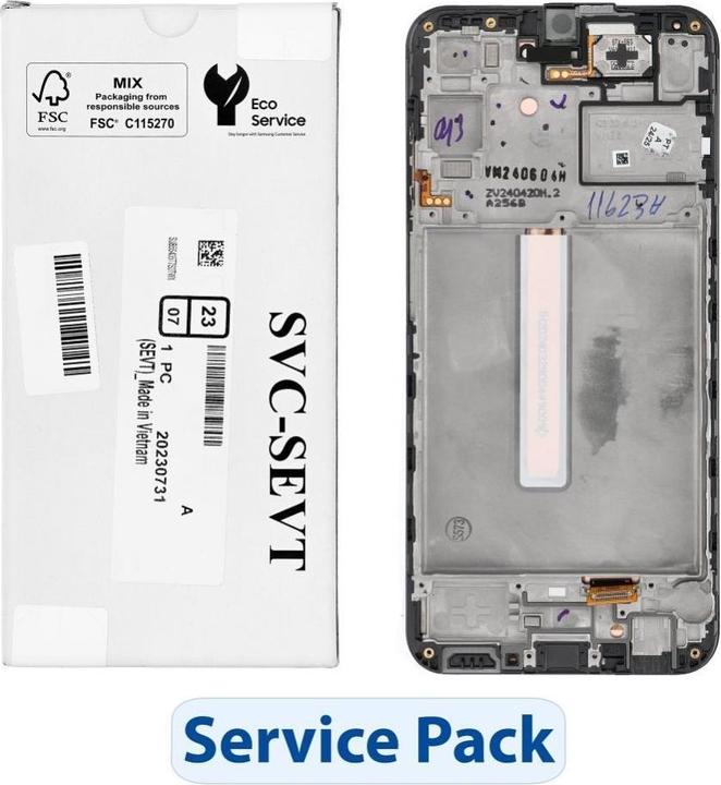 Produktbild Samsung LCD display! ServicePack LCD Display A25 5G A256B GH82-33215A (Display)