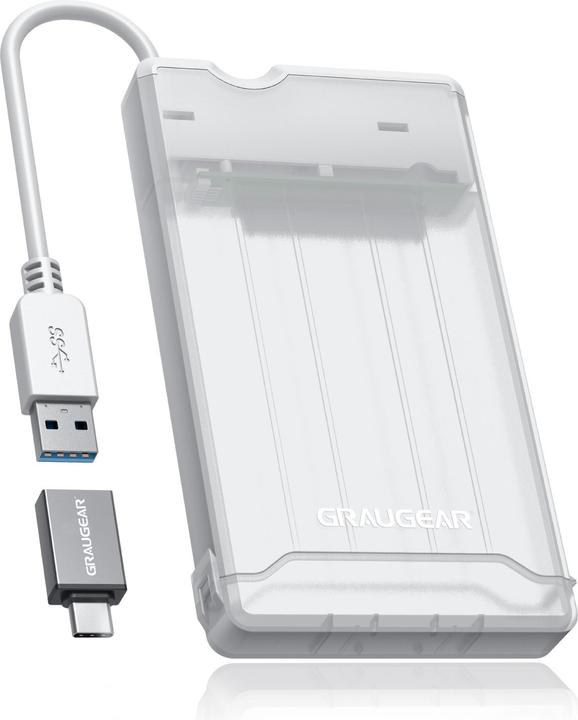 Graugear externes Festpl.Gehäuse 2,5"HDD/SSD USB 3.2 (2.5")