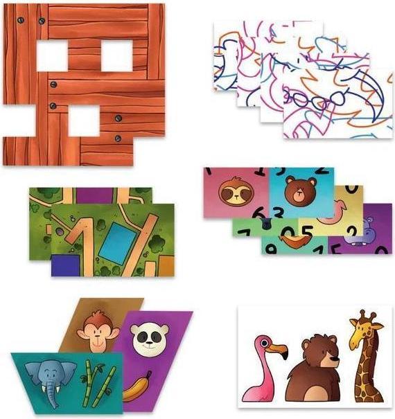 Image du produit Clementoni Galileo Escape Game Junior Évasion du zoo (Allemand)
