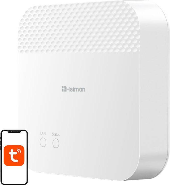 Actual product image Heiman Smart gateway HS6GW ZigBee / Wi-Fi