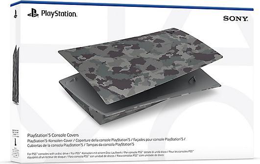Produktbild Sony PS5 Standard Cover Grey Camo (PS5)