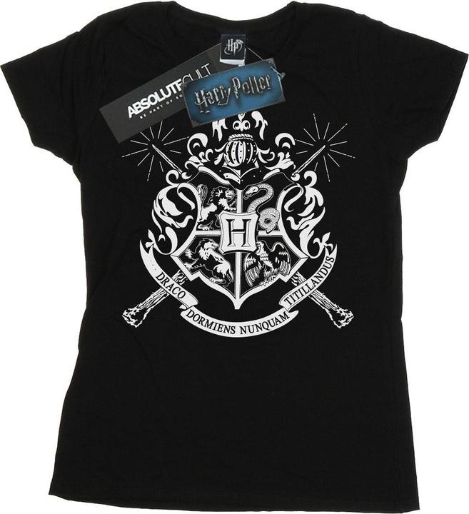 Hogwarts Badge Wands TShirt (XXL)