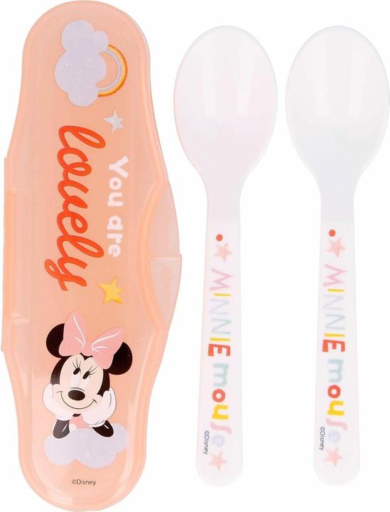 Productafbeelding Stor Baby lepel reisset Minnie Mouse