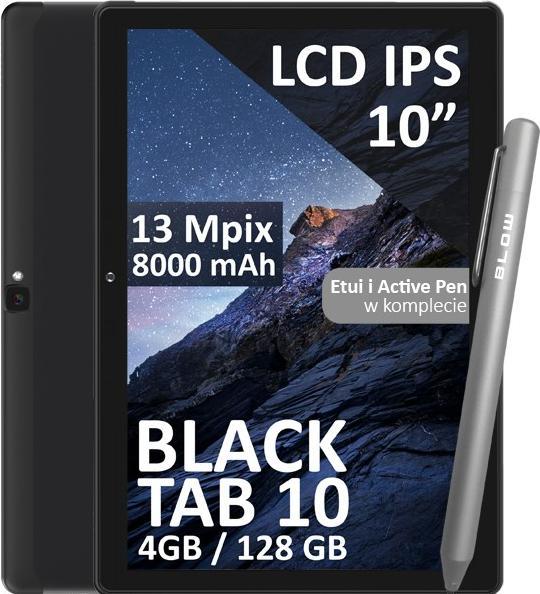 Immagine prodotto Blow Tablet BlackTAB10 4/128GB 4G LTE Octa-core (4G, 10.10", 128 GB, Nero/Argento)
