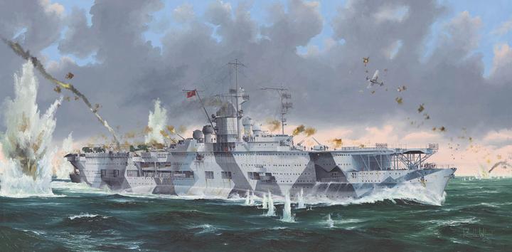 Actual product image Trumpeter German Navy Aircraft Carrier DKM Graf Zeppelin