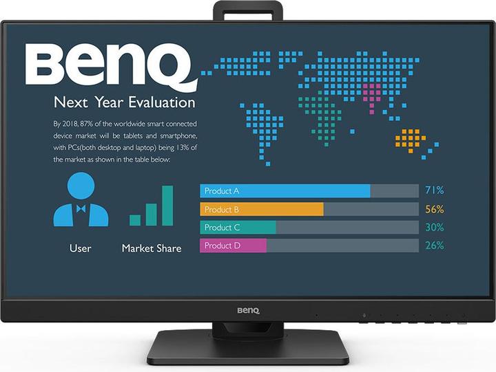Actual product image BenQ BL2486TC IPS USB-C HUB (1920 x 1080 pixels, 23.80")