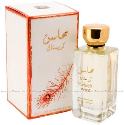 Actual product image Lattafa Perfumes Lattafa - Mahasin Crystal - EDP 100 ml + deodorant ve spreji 75 ml (Eau de parfum, 100 ml)