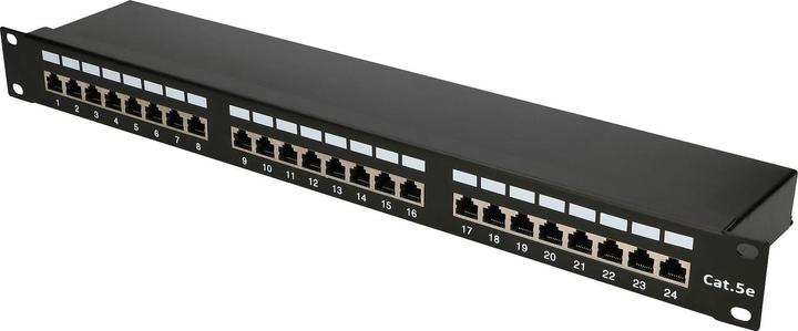 Actual product image Extralink CAT5E STP V2 | Patch panel | 24 port
