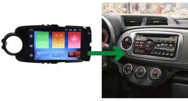 Actual product image No Name Radio Gps Navigation Toyota Yaris Iii 11-19 Android (9.02")