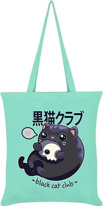 Maro Kawaii Tragetasche Black Cat Club