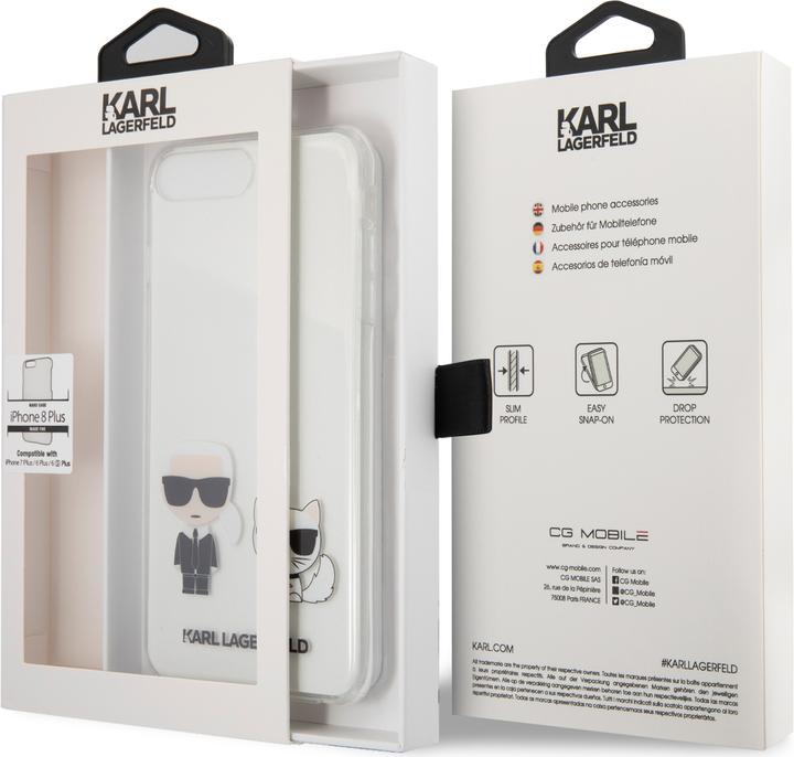 Actual product image Karl Lagerfeld Case (Apple iPhone 8 Plus, Apple iPhone 7 Plus)
