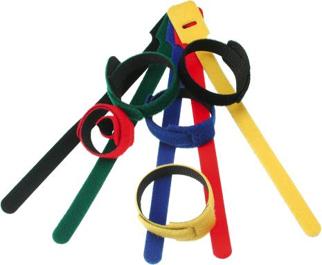 Produktbild Klotz Kabelklett KKL325-9 diverse Farben (Klettkabelbinder, 5 Stk.)