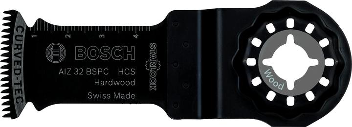 Bosch Professional Zubehör HCS Tauchsägeblatt AIZ 32 BSPC Hard Wood, 50 x 32 mm, 10er-Pack