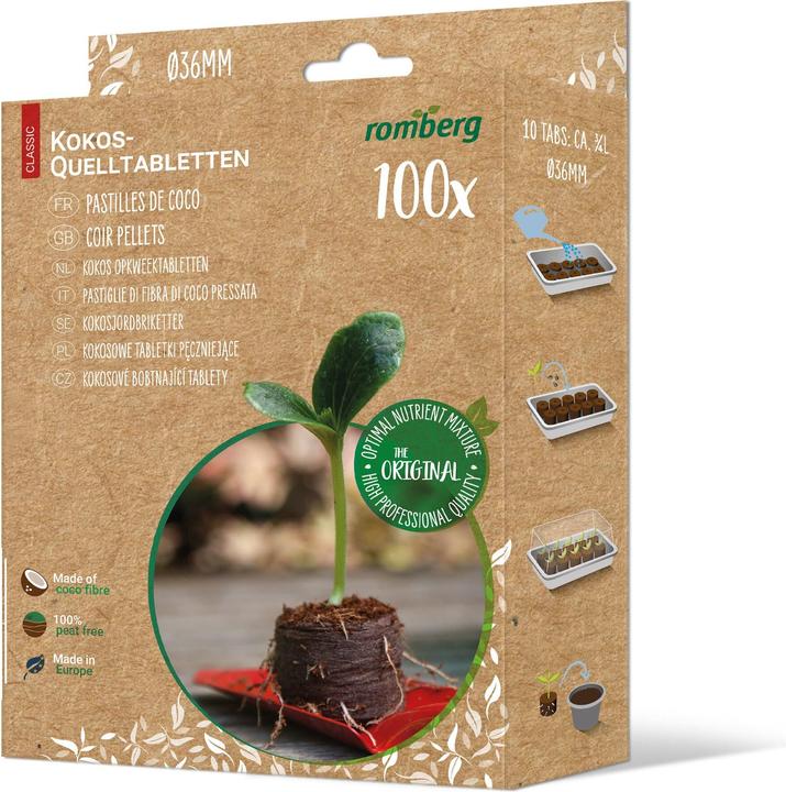 Actual product image Romberg Coconut spring tablets