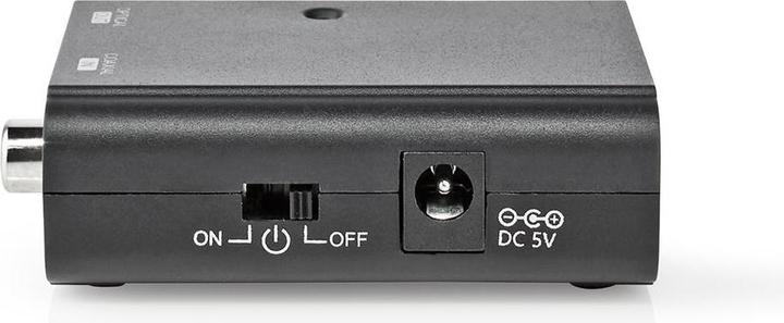 Produktbild Nedis Digital Audio Converter - 1-Weg - Anschlüsse - Eingang: 1x S/PDIF - Anschlüsse - Ausgang: TosL