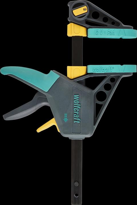 Produktbild wolfcraft wolfcraft 1 EHZ - Einhandzwinge PRO 100/150mm (150 mm)