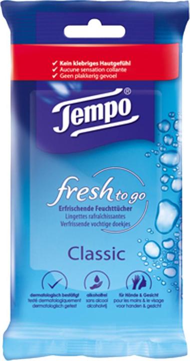 Produktbild Tempo Fresh to go Classic (10 Stück)