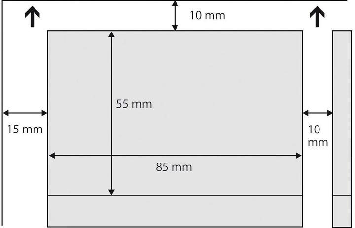 Produktbild Sigel Visitenkarten 3C (225 g/m², 100 x, A4)