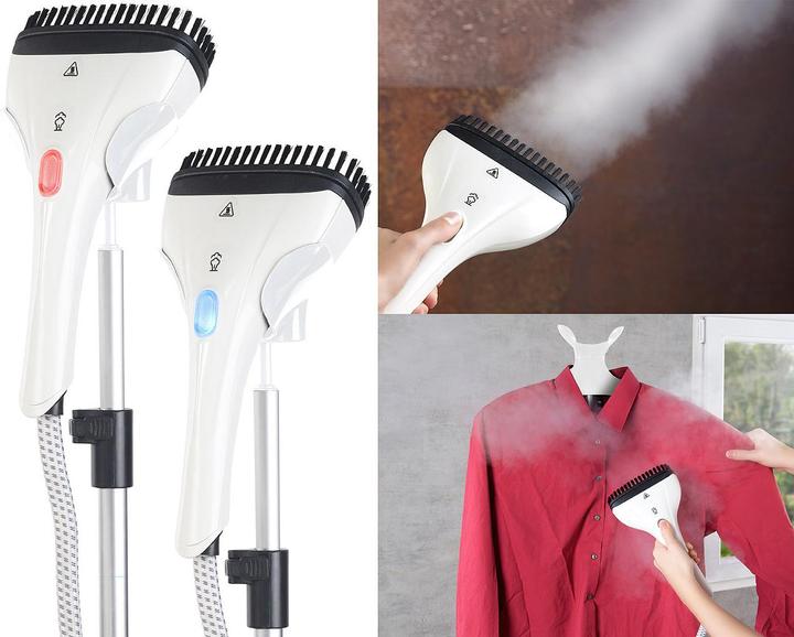 Image du produit Sichler Table à repasser active avec centrale vapeur et brosse vapeur (2200 W, 120 g/min)