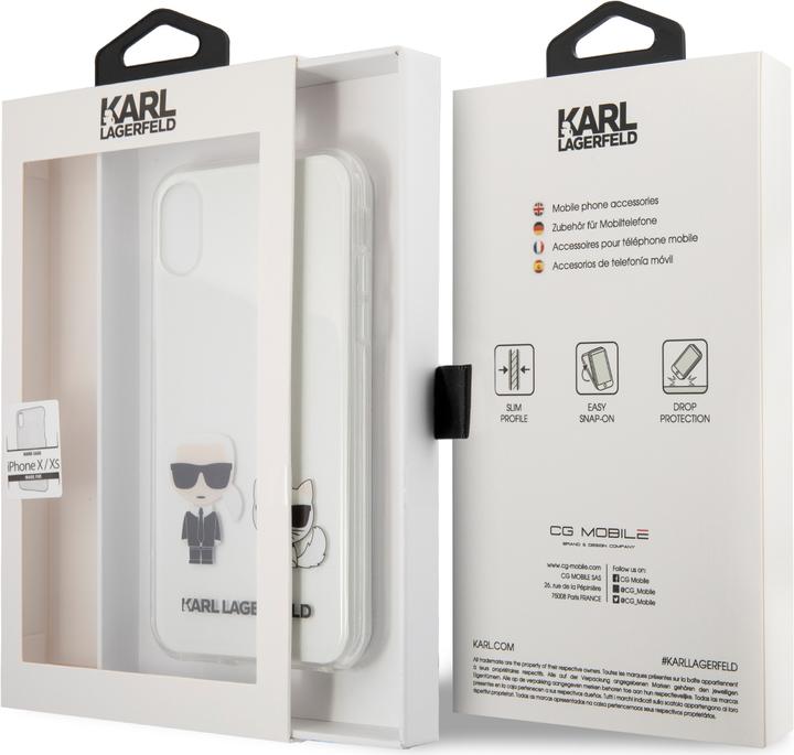 Produktbild Karl Lagerfeld Case (Apple iPhone XS, Apple iPhone X)
