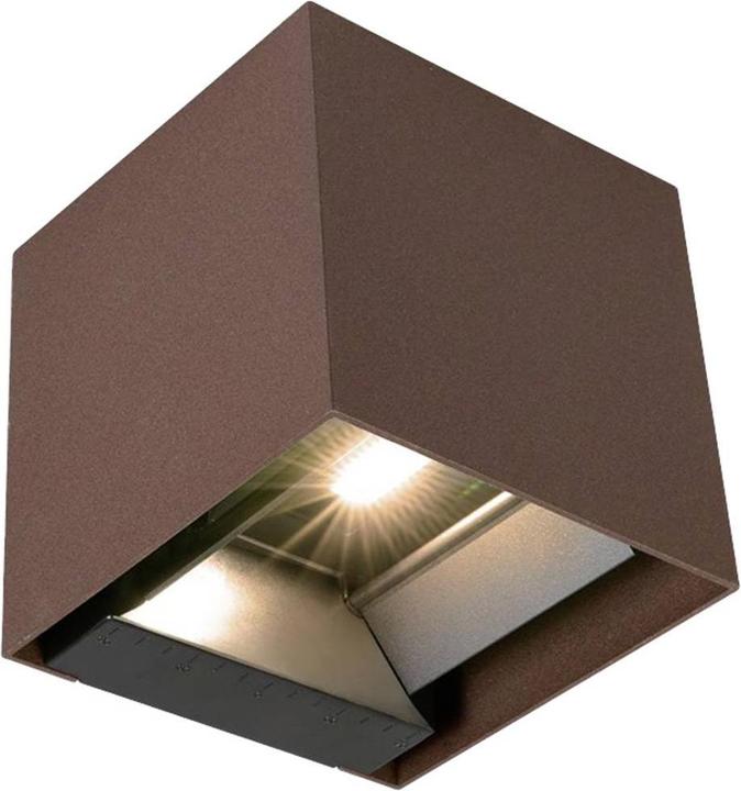Actual product image V-TAC VT-11109-C 11888 Solar wall spotlight with motion detector Warm white Brown (860 lm, IP65)