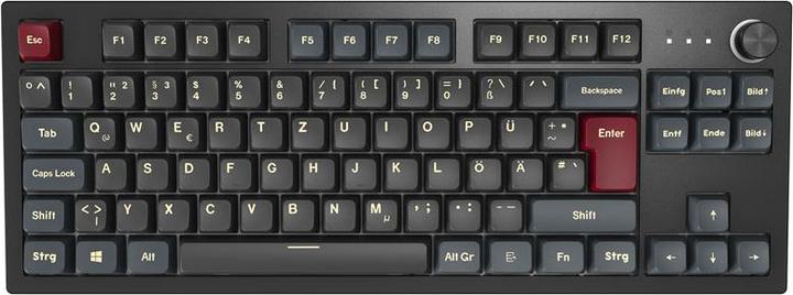 Produktbild Montech MKey TKL Darkness Gaming Tastatur - GateronG Pro 2.0 Brown (DE, Kabelgebunden)