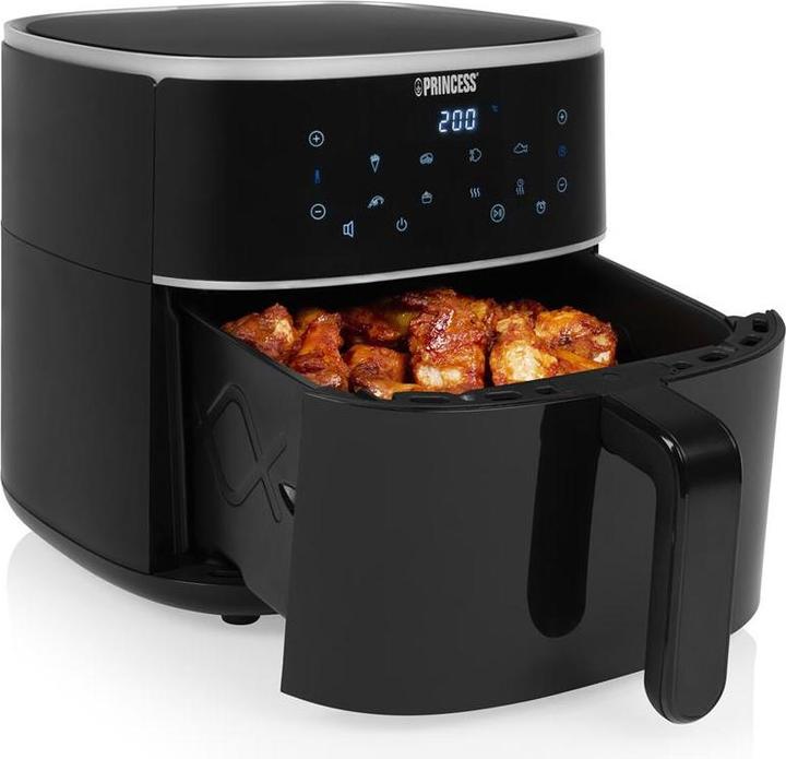 Actual product image Princess 01.182244.01.001 Deep fryer Single 6 L Independent 1500 W Hot air fryer Black