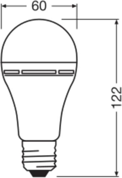 Produktbild Osram LED Classic A 60 Rechargeable (E27, 8 W, 806 lm, 1 x, F)
