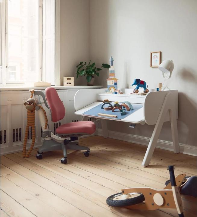 Produktbild Flexa Woody Schreibtisch mit Kippfunktion Weiss