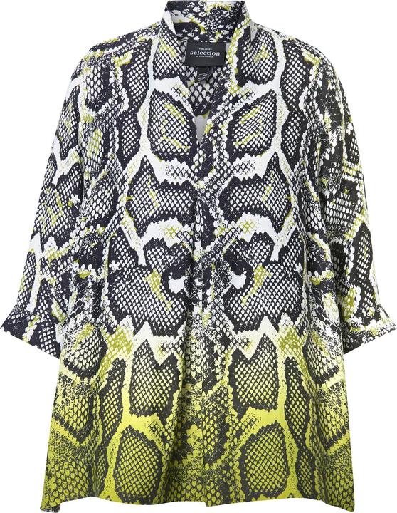 Produktbild Ulla Popken Tunika, Schlangen-Design, Kelchkragen, 3/4-Arm (54)