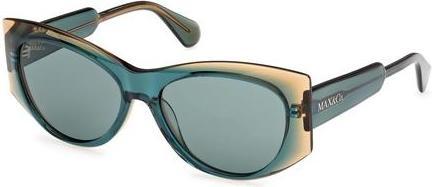 Immagine prodotto Latetobed Max & Co Mo0116 98n Dark Green Monocolor Women's Sunglasses 56/16/140