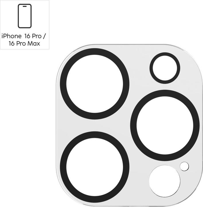 Productafbeelding Hama Cam beschermen (1 Stuk, Apple iPhone 16 Pro Max, Apple iPhone 16 Pro)