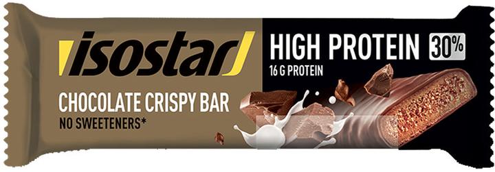 Produktbild Isostar Riegel High Protein 30% Chocolate Crispy Bar, 16 x 55g (Schokolade, 16 Stk., 880 g)