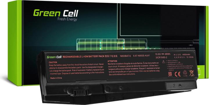 Produktbild GreenCell Battery Charger N850BAT-6 for Clevo N850 N855 N857 - 11.1V - 4400mAh (6 Zellen, 4400 mAh)