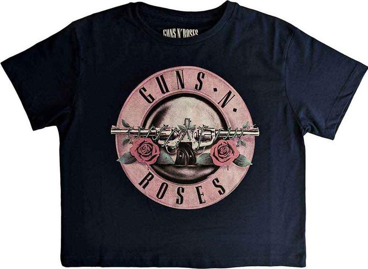 Produktbild Guns N Roses Classic Logo Crop Top (Girlie) (L)